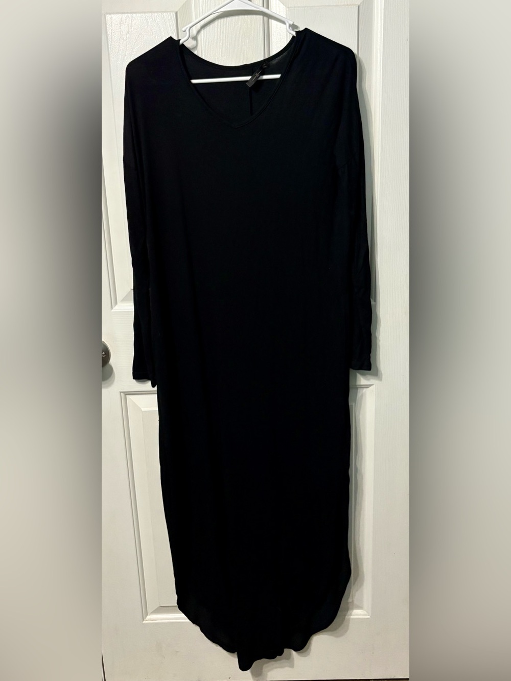 Classic Black Long Sleeve Women’s Dress